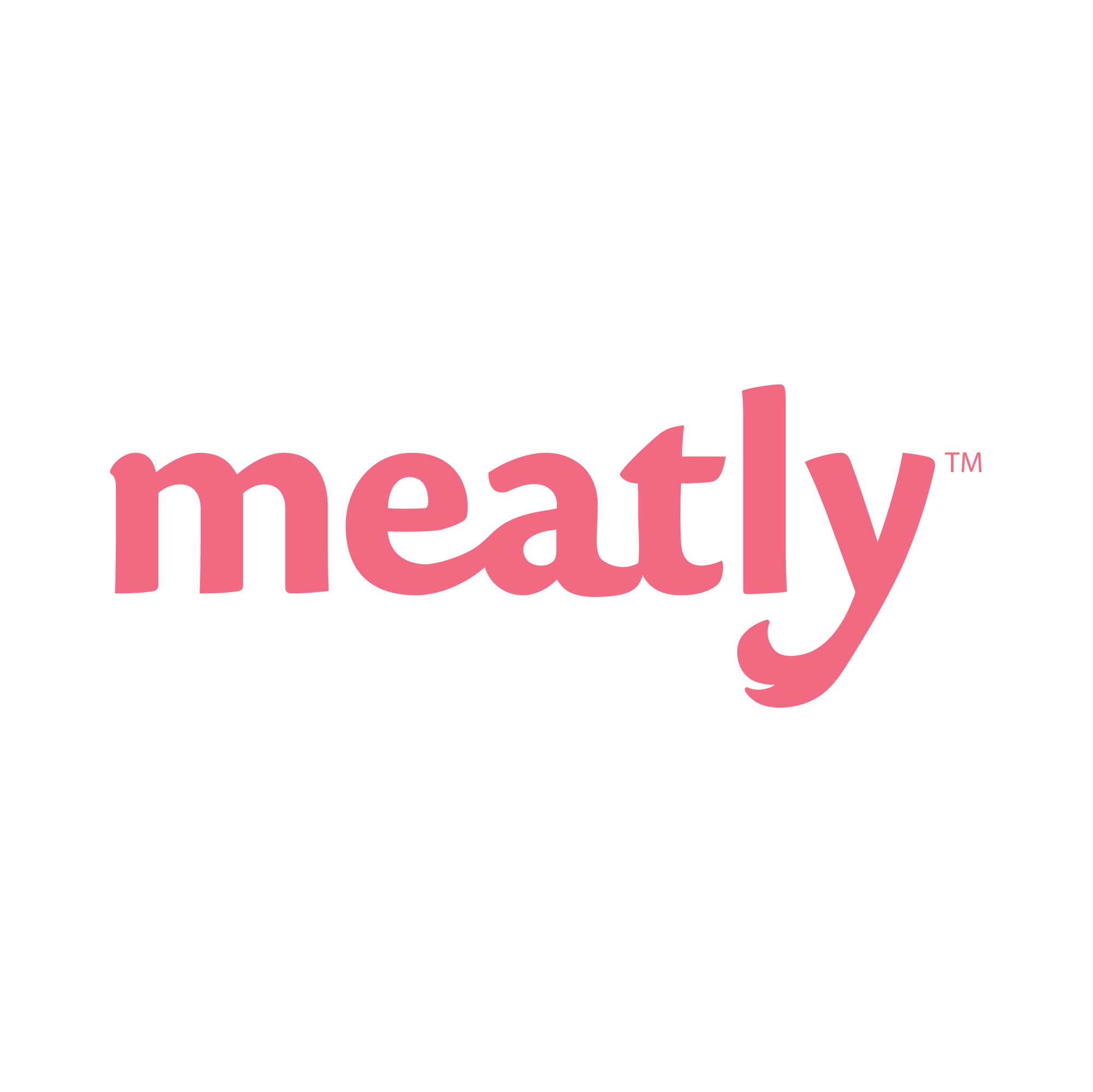 MEATLY LOGO PINK